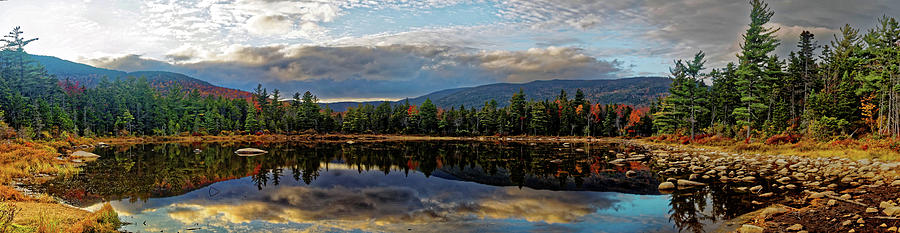 New Hampshire Fall 2017 panorama #4 Photograph by Doolittle Photography and Art