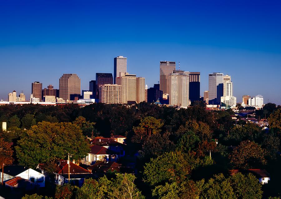 New Orleans Photograph - New Orleans Skyline #2 by Mountain Dreams