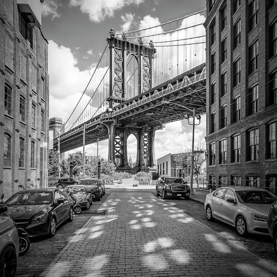 New York City Photograph - NEW YORK CITY Manhattan Bridge #5 by Melanie Viola