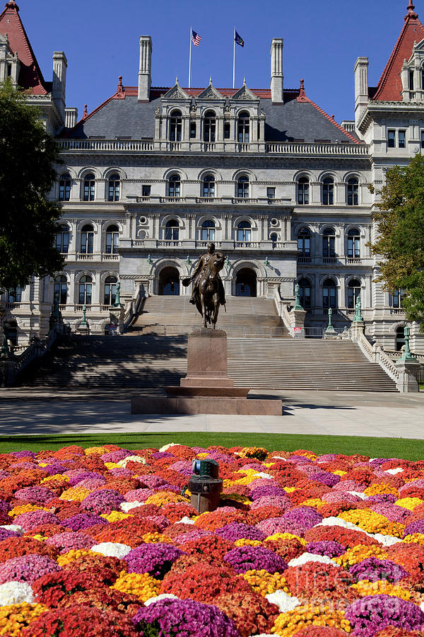 New York state capitol building #3 Photograph by Anthony Totah