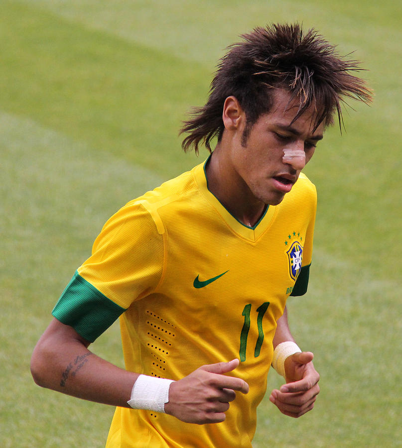 Neymar Junior #2 Photograph by Lee Dos Santos