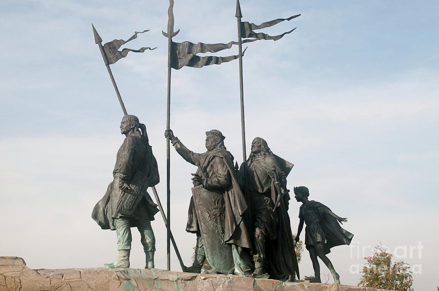 Nibelung monument, Tulln, Austria #2 Photograph by Ilan Rosen - Pixels