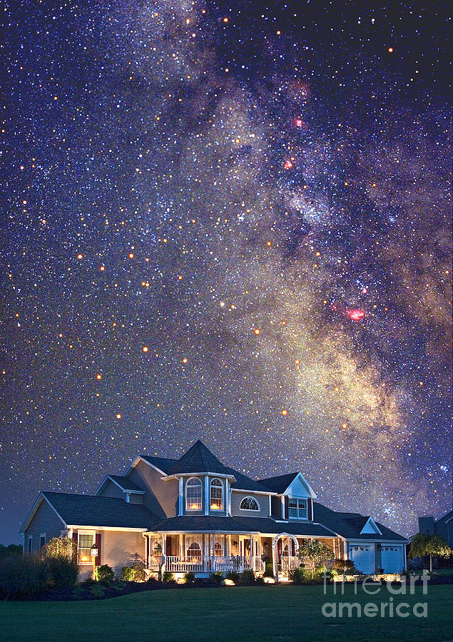 Night Sky #2 Photograph by Larry Landolfi