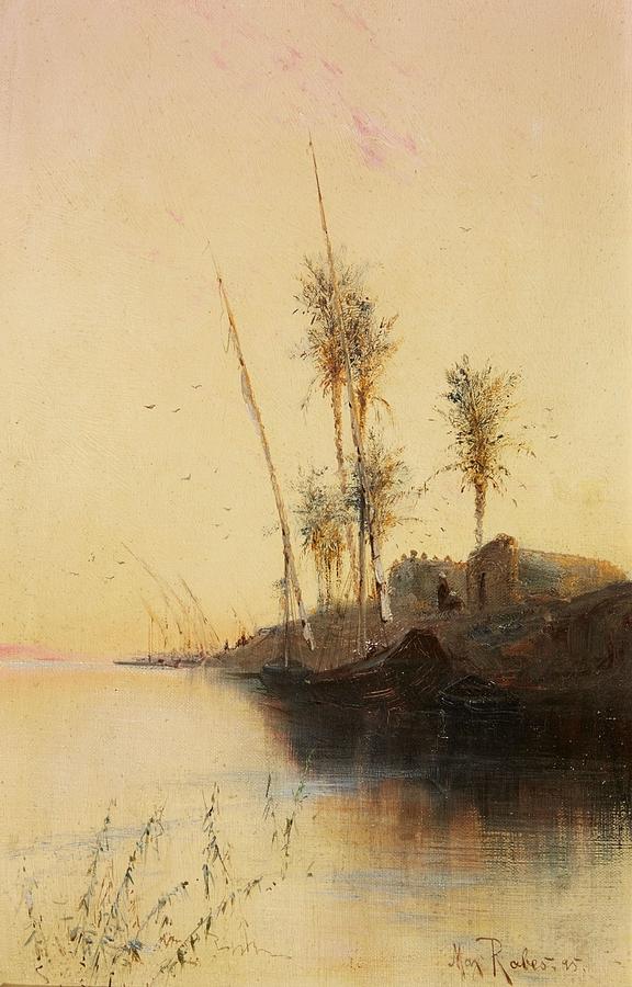Nile Landscape Painting