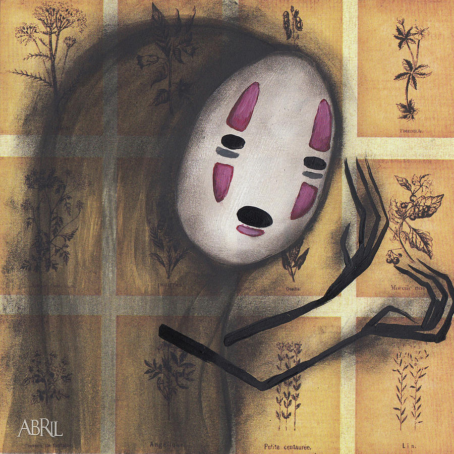 No Face Painting by Abril Andrade