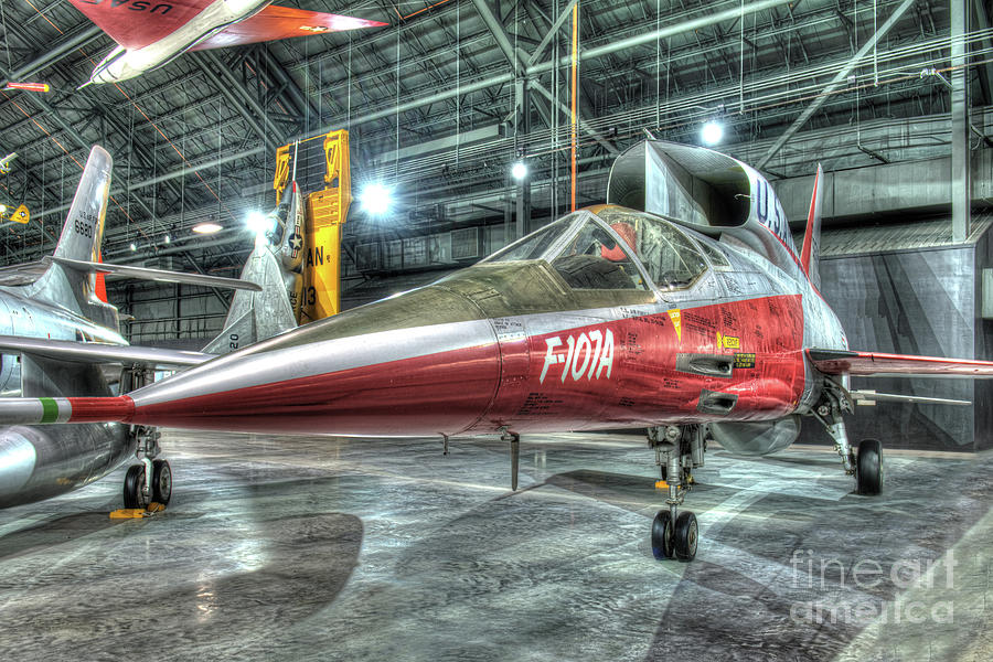 North American, F-107, Prototype Photograph by Greg Hager - Pixels