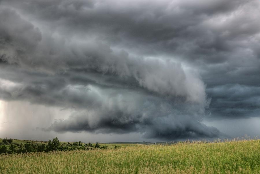 North Dakota Thunderstorm by Dave Rennie North Dakota Thunderstorm by Dave Rennie