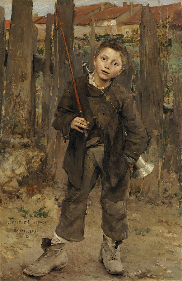 Nothing Doing #3 Painting by Jules Bastien-Lepage
