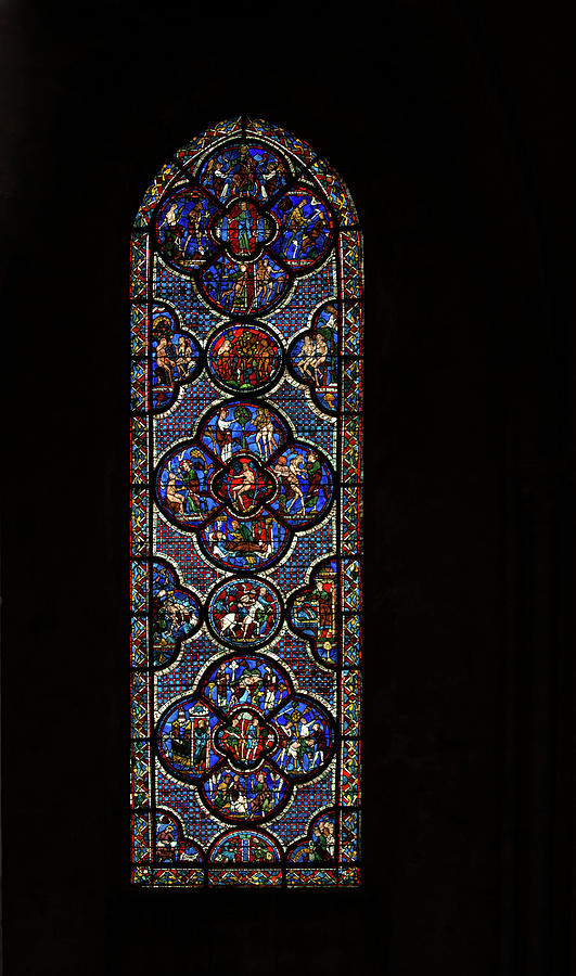 Notre Dame de Chartes Cathedral #2 Digital Art by Carol Ailles