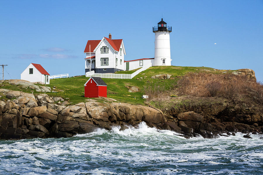 Nubble Light #2 Photograph by Robert Clifford