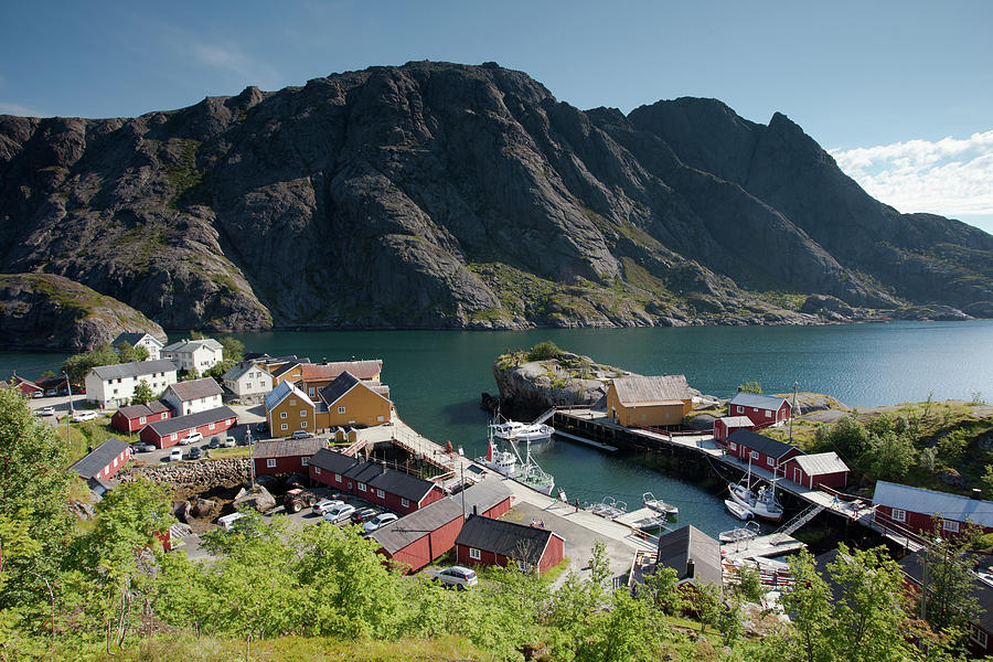 Nusfjord Fishing Village #2 Photograph by Aivar Mikko