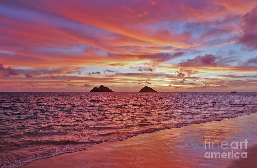 Paradise Photograph - Oahu, Lanikai Beach #2 by Tomas del Amo - Printscapes