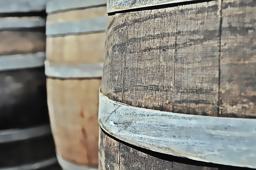 Oak Wine Barrel #2 Photograph by Brandon Bourdages