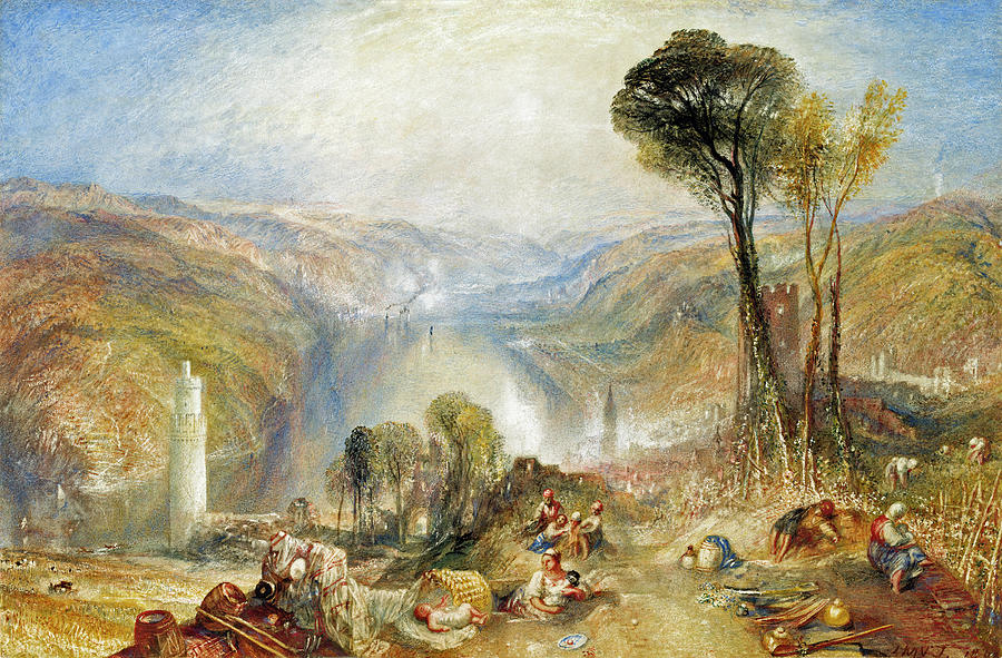 Oberwesel #2 Painting by Joseph Mallord William Turner