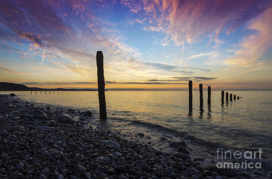 Ocean Sunset #2 Photograph by Ian Mitchell