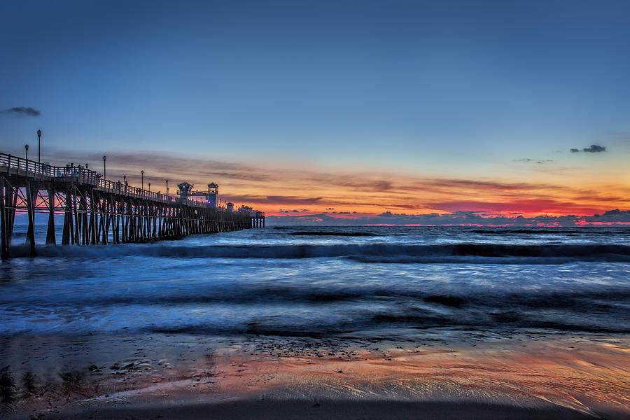 Oceanside Sunset III #2 Photograph by Diana Powell