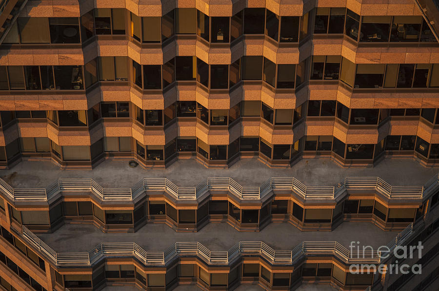 Office Building Abstract #2 Photograph by Jim Corwin
