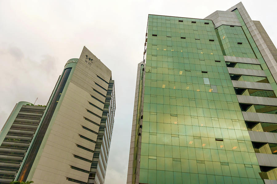 Office buildings in Guayaquile, Ecuador Photograph by Marek Poplawski ...