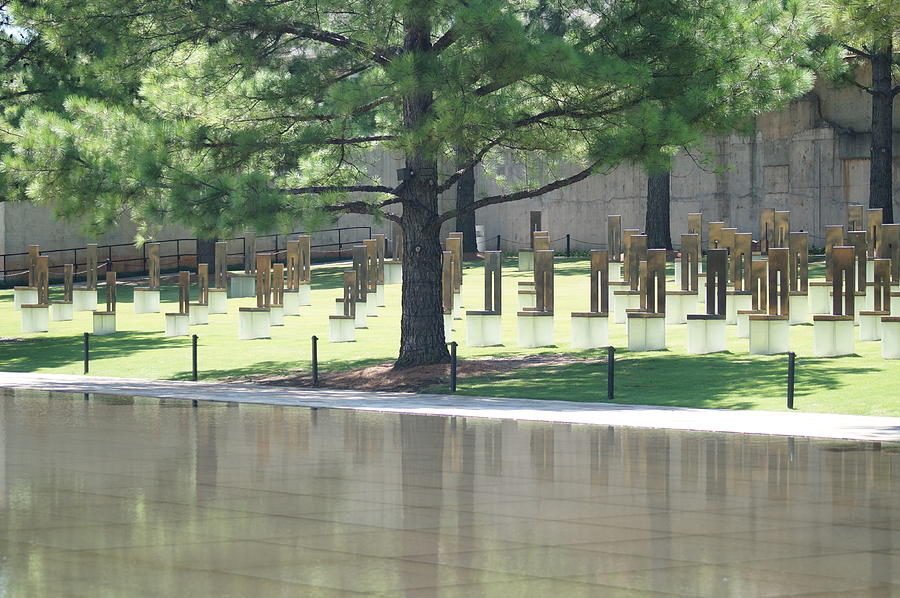 Oklahoma City Bombing Memorial Photograph by Linda Cupps - Fine Art America