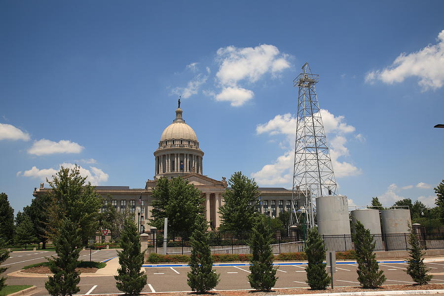 Oklahoma State Capitol Building #2 Photograph by Frank Romeo