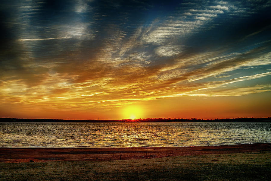 Oklahoma Sunset #2 Photograph by Doug Long