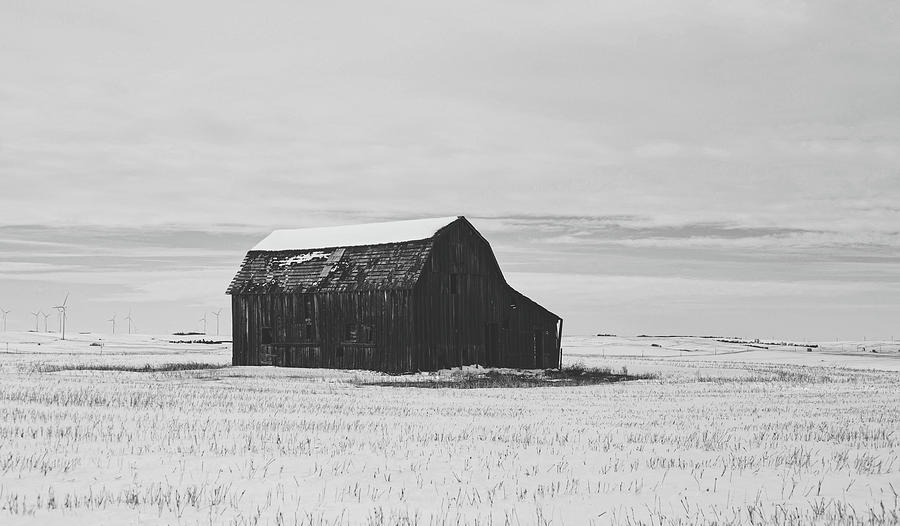 Old Barn In Winter #2 Photograph by Mountain Dreams