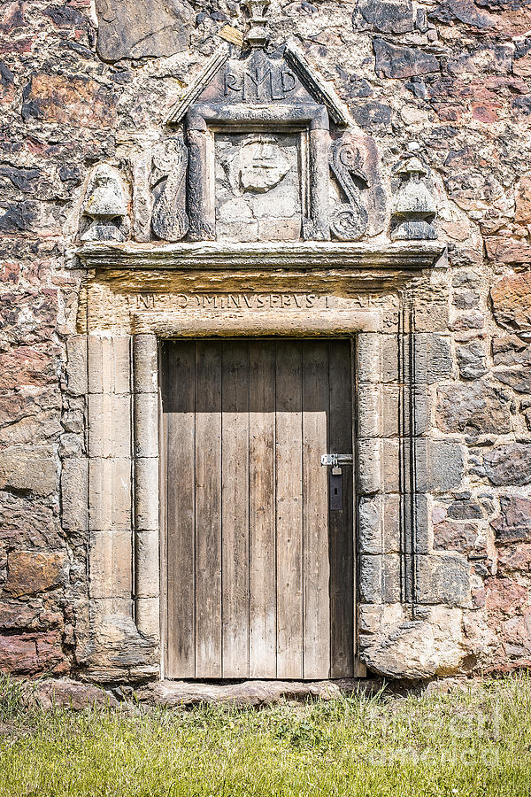 Old Castle Door Photograph