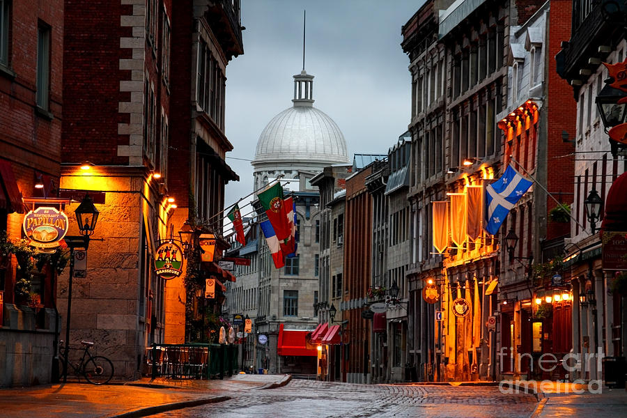 City Photograph - Old Montreal  #2 by Denis Tangney Jr
