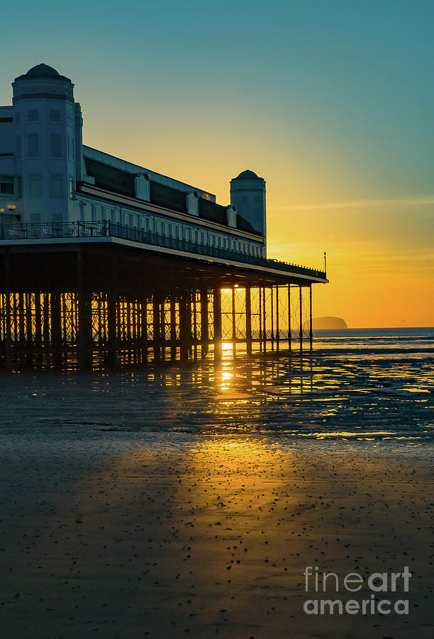 Old Pier, Weston Super Mare #2 Photograph by Colin Rayner