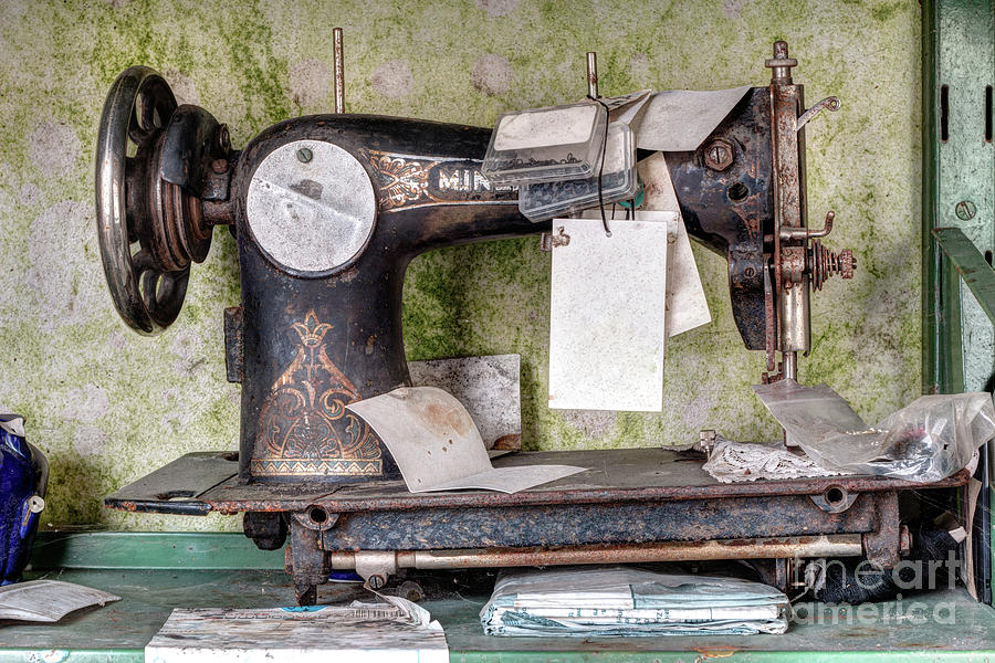 Old Sewing Machine #2 Photograph by Michal Boubin