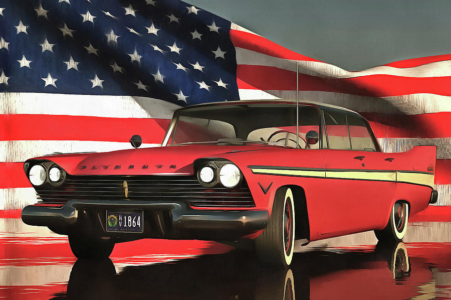 Old-timer Plymouth Painting