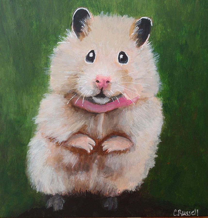 Oliver #2 Painting by Carol Russell