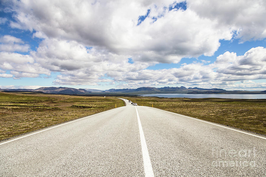 On the road in Iceland #2 Photograph by Didier Marti