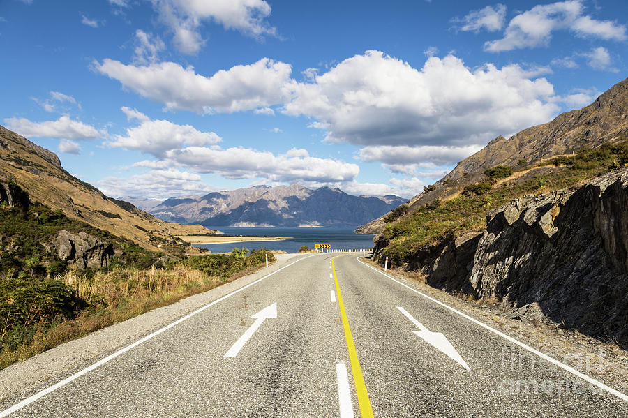 On the road in New Zealand #2 Photograph by Didier Marti