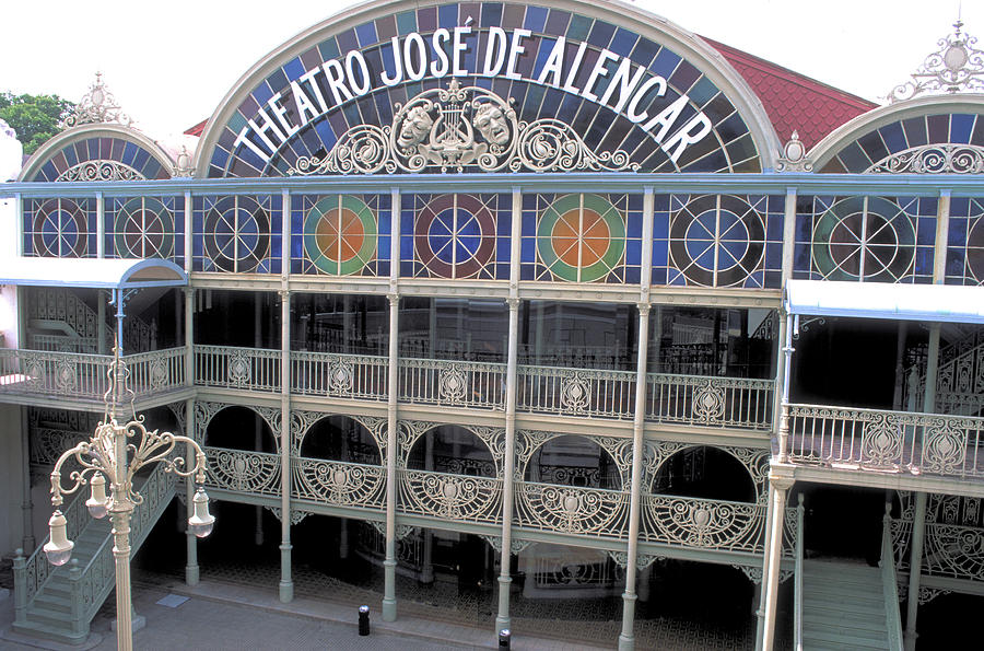 Opera House At Forteleza In Brazil Photograph