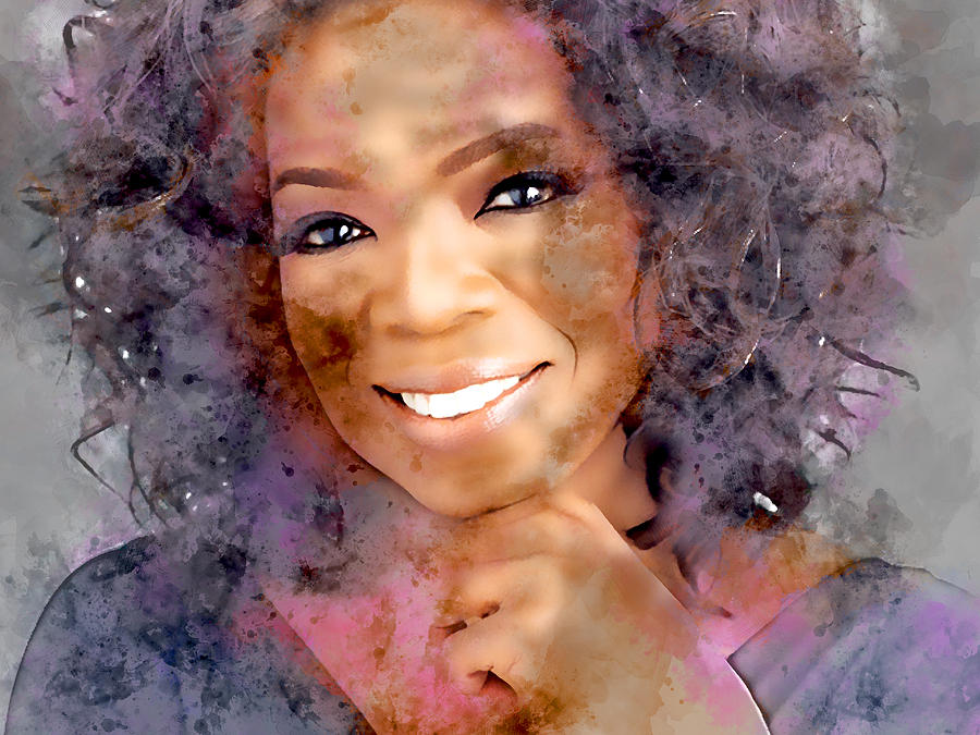 Oprah #2 Mixed Media by Marvin Blaine