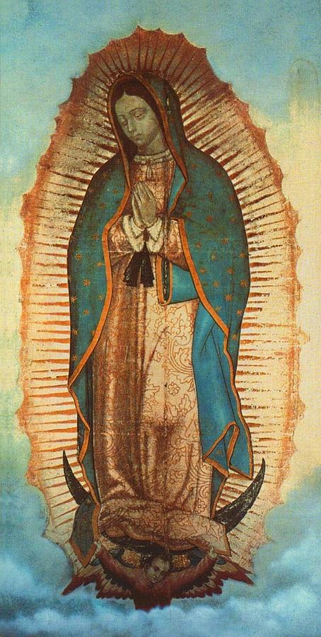 Our Lady Of Guadalupe #3 Painting by Pam Neilands