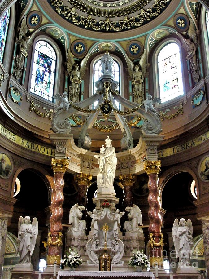 Our Lady of Victory Basilica Main Altar #2 Photograph by Elizabeth Duggan