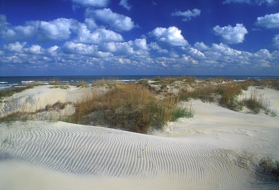 Outer Banks Dunes #2 Photograph by John Burk