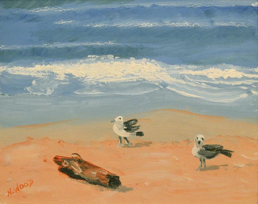 Outer Banks #2 Painting by Nancy Sisco