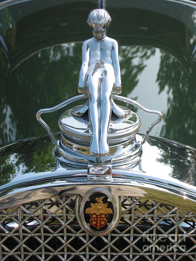 Car Photograph - Packard Hood Ornament #1 by Neil Zimmerman