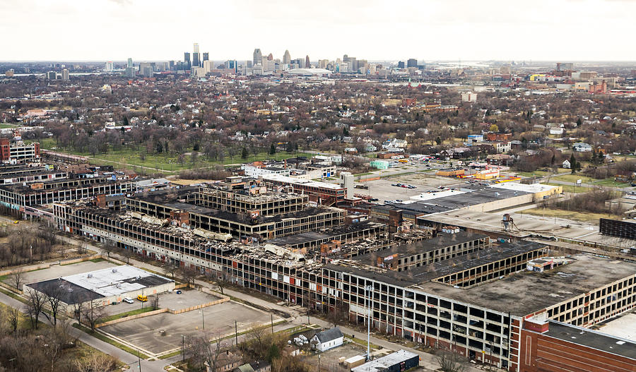 Detroit Photograph - Packard Plant #3 by Cindy Lindow