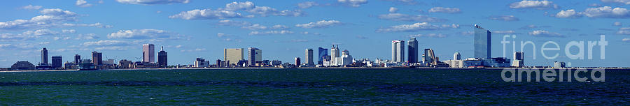 Panoramic view of Atlantic City, New Jersey #2 Photograph by Anthony Totah