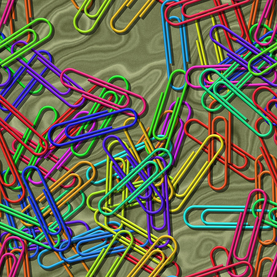 paper-clips-digital-art-by-miroslav-nemecek-fine-art-america