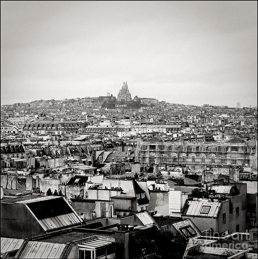 Landmark Pyrography - Paris Montmartre. #4 by Cyril Jayant