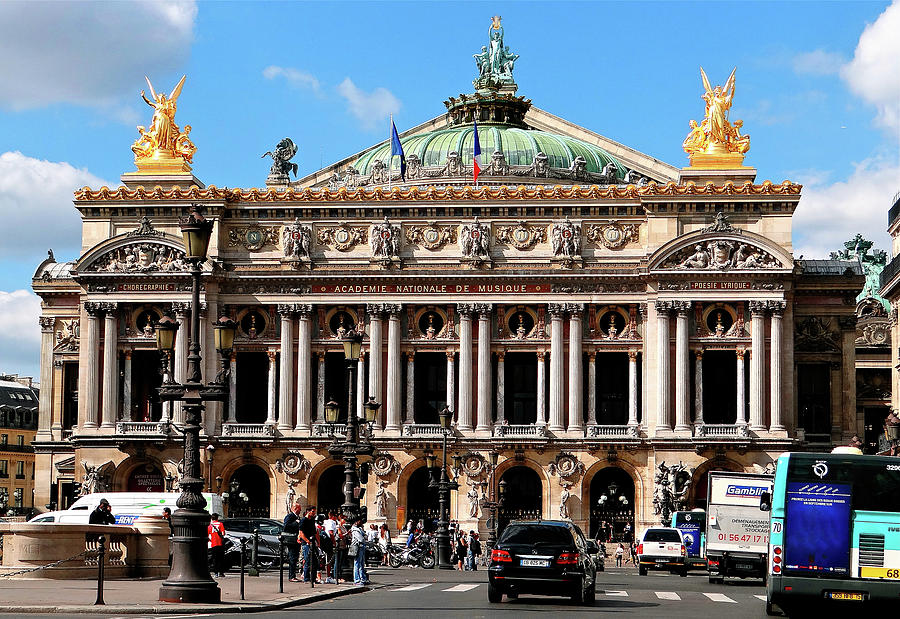 Paris Opera  #1 Photograph by Ira Shander
