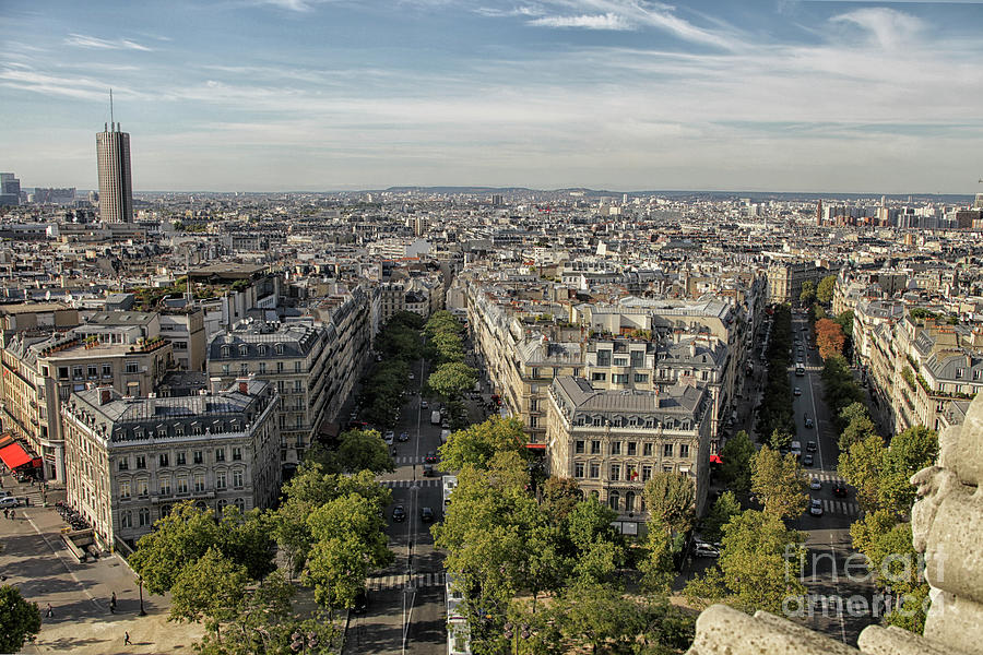 Paris view Photograph by Patricia Hofmeester