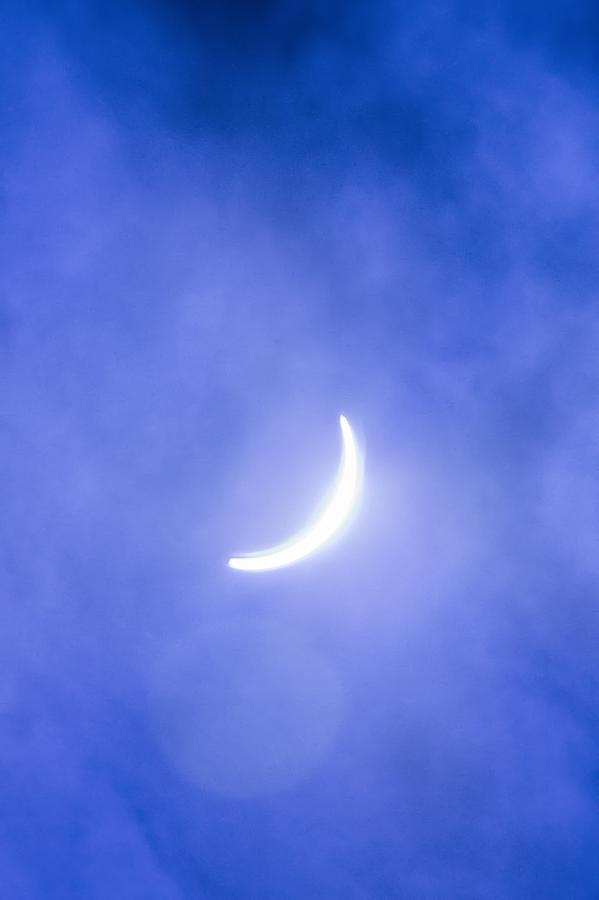 Partial Soalr Eclipse Over South Carolina Usa #2 Photograph by Alex Grichenko