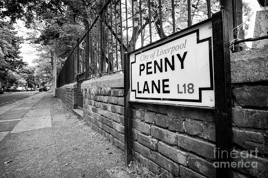 Penny Lane Strasse Zeichen 28 X 20 CM Beatles Lennon Liverpool Wholesale Pack 10 