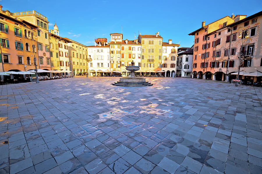 Piazza San Giacomo in Udine landmarks view #2 Photograph by Brch Photography